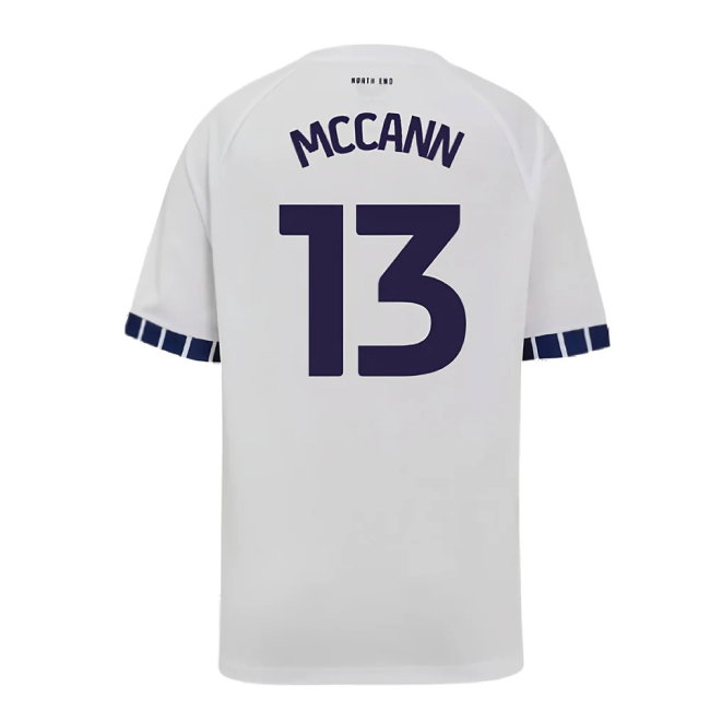 2024-2025 Preston North End Home Shirt (Kids) (McCann 13)