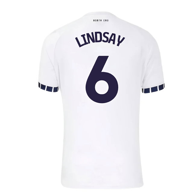 2024-2025 Preston North End Home Shirt (Womens) (Lindsay 6)