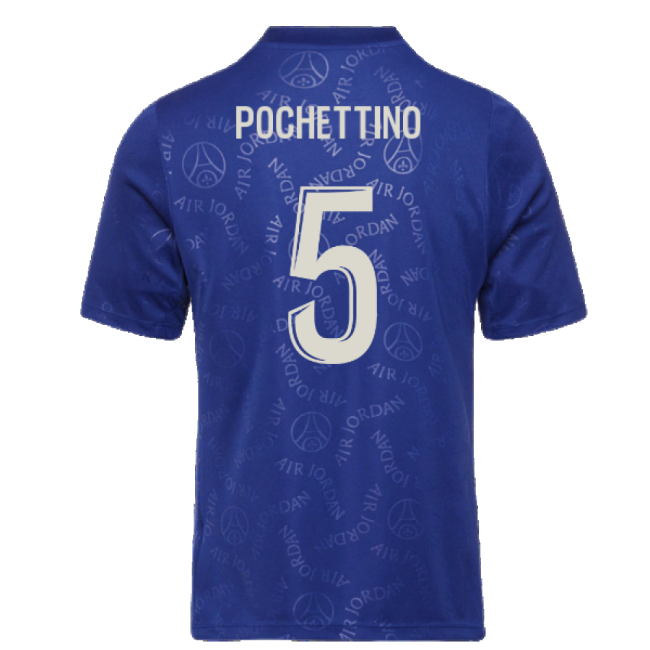 2024-2025 PSG Academy Pro Fourth Pre-Match Top (Blue) (Pochettino 5)