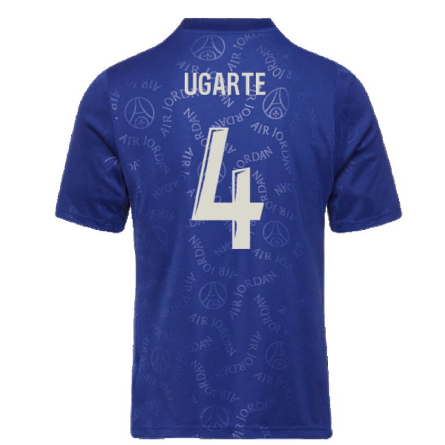 2024-2025 PSG Academy Pro Fourth Pre-Match Top (Blue) (Ugarte 4)