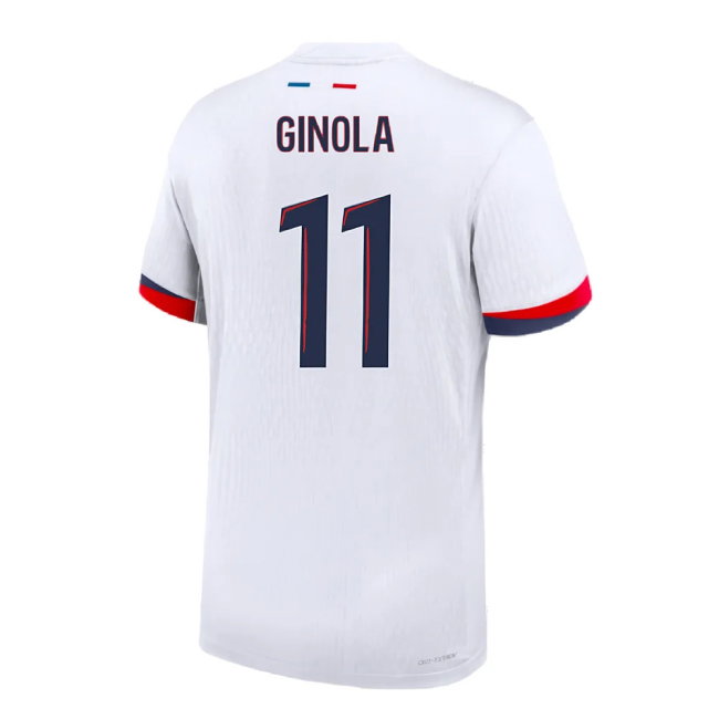 2024-2025 PSG Away Authentic Dri-ADV Shirt (Ginola 11)