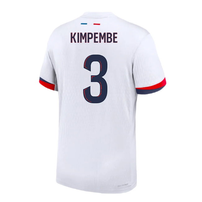 2024-2025 PSG Away Authentic Dri-ADV Shirt (Kimpembe 3)