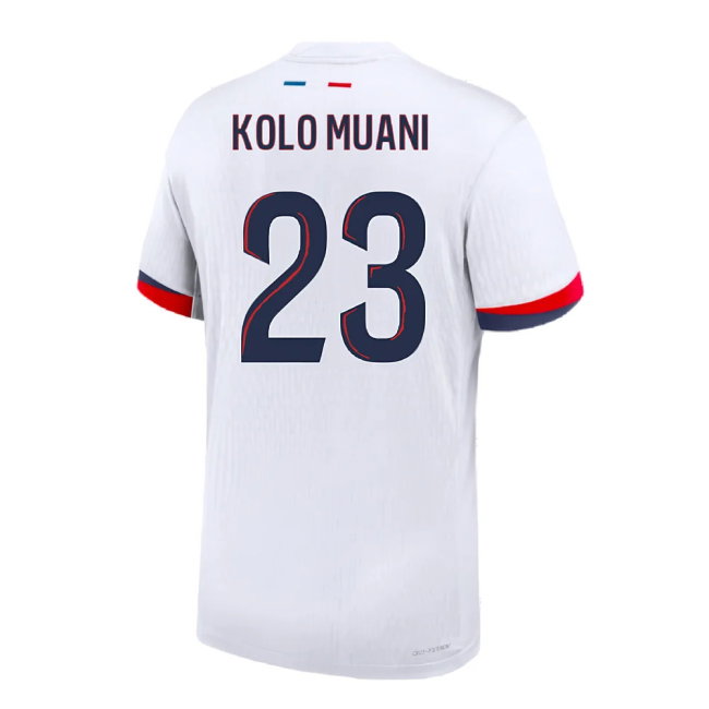 2024-2025 PSG Away Authentic Dri-ADV Shirt (Kolo Muani 23)