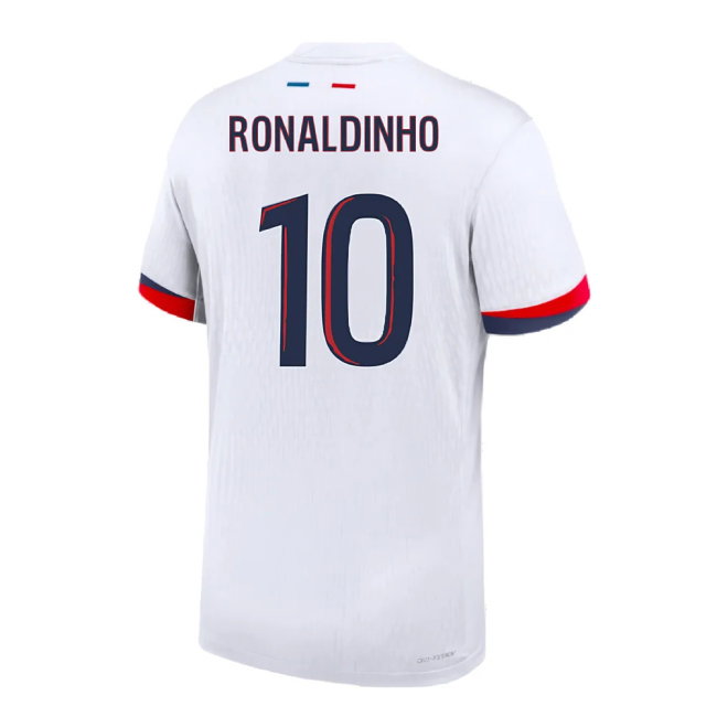 2024-2025 PSG Away Authentic Dri-ADV Shirt (Ronaldinho 10)