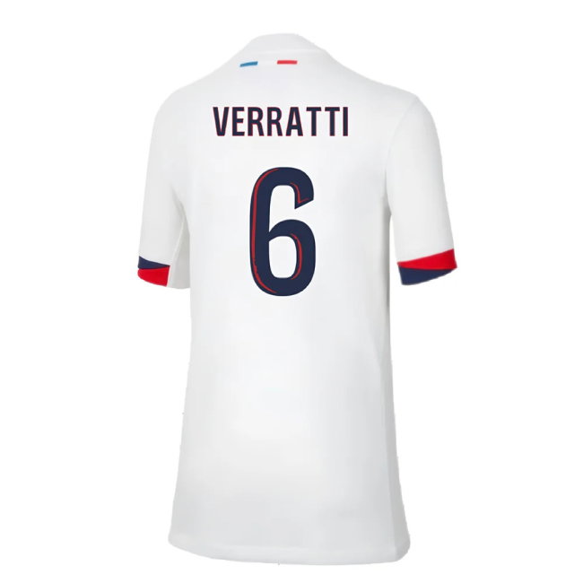 2024-2025 PSG Away Shirt (Kids) (Verratti 6)