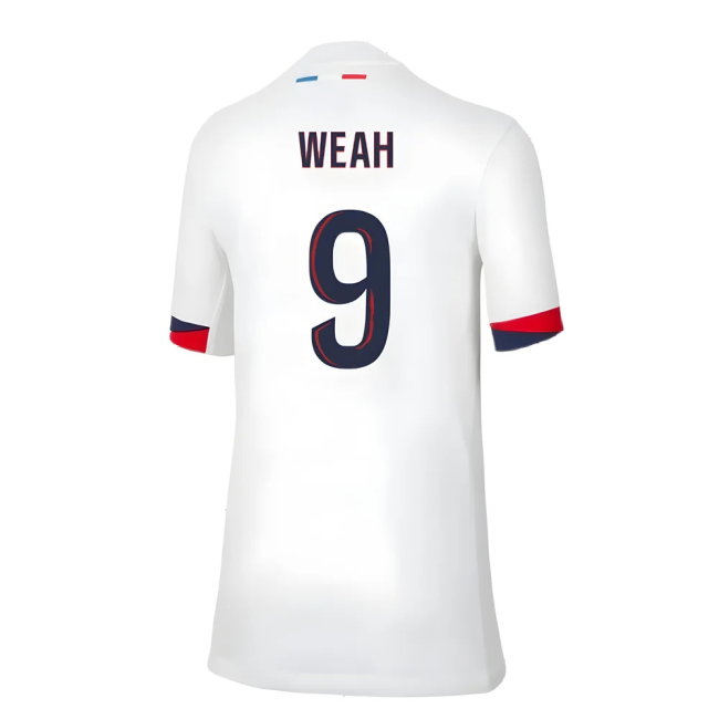 2024-2025 PSG Away Shirt (Kids) (Weah 9)