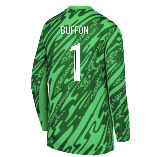 2024-2025 PSG Home Goalkeeper Shirt (Green) (Buffon 1)