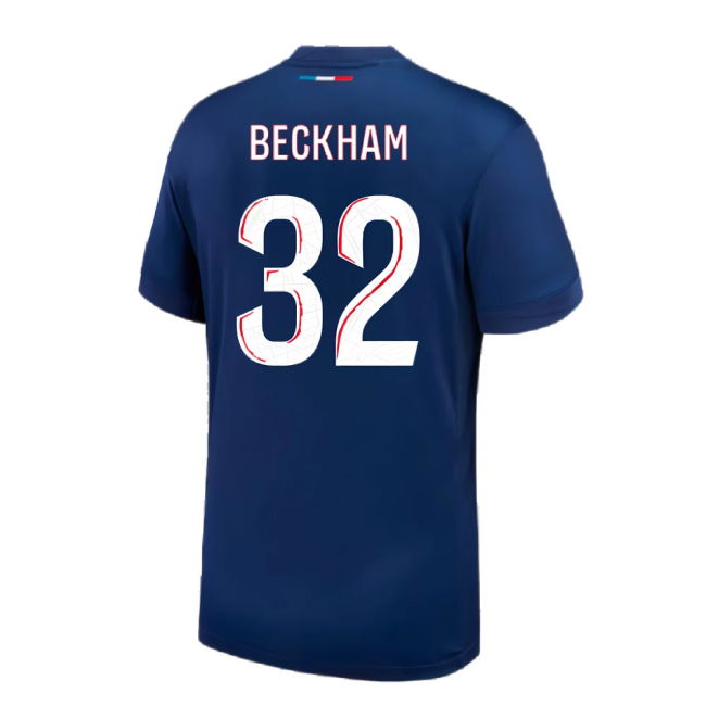 2024-2025 PSG Paris Saint Germain Home Shirt (Beckham 32)