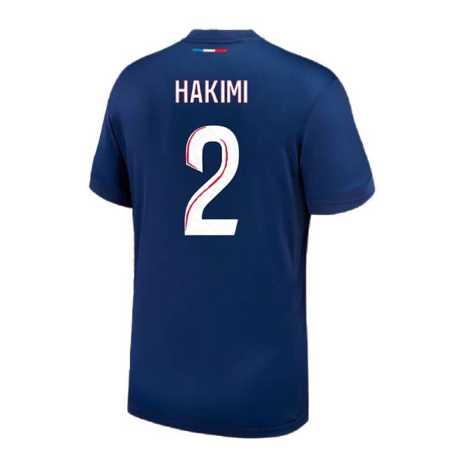 2024-2025 PSG Paris Saint Germain Home Shirt (Hakimi 2)