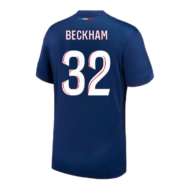 2024-2025 PSG Paris Saint Germain Home Shirt (Kids) (Beckham 32)