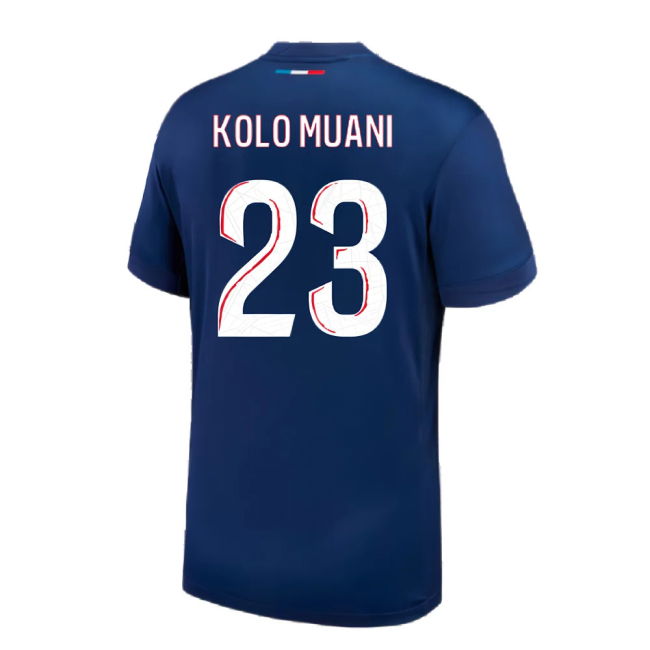2024-2025 PSG Paris Saint Germain Home Shirt (Kolo Muani 23)