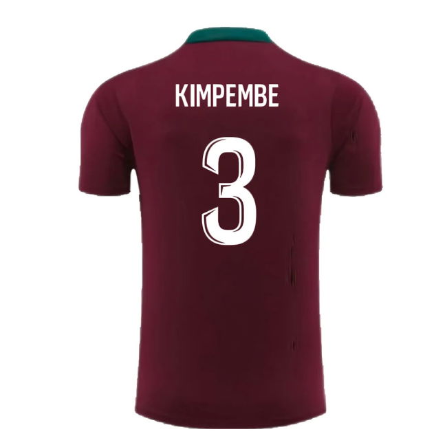 2024-2025 PSG Strike Dri-Fit Training Shirt (Bordeaux) - Kids (Kimpembe 3)