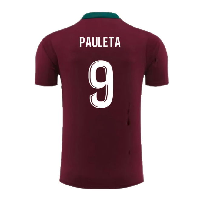 2024-2025 PSG Strike Dri-Fit Training Shirt (Bordeaux) - Kids (Pauleta 9)