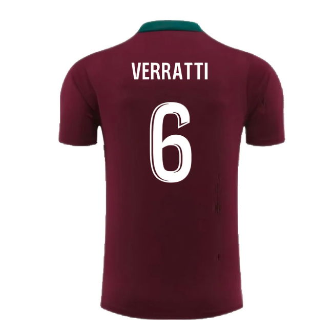 2024-2025 PSG Strike Dri-Fit Training Shirt (Bordeaux) - Kids (Verratti 6)