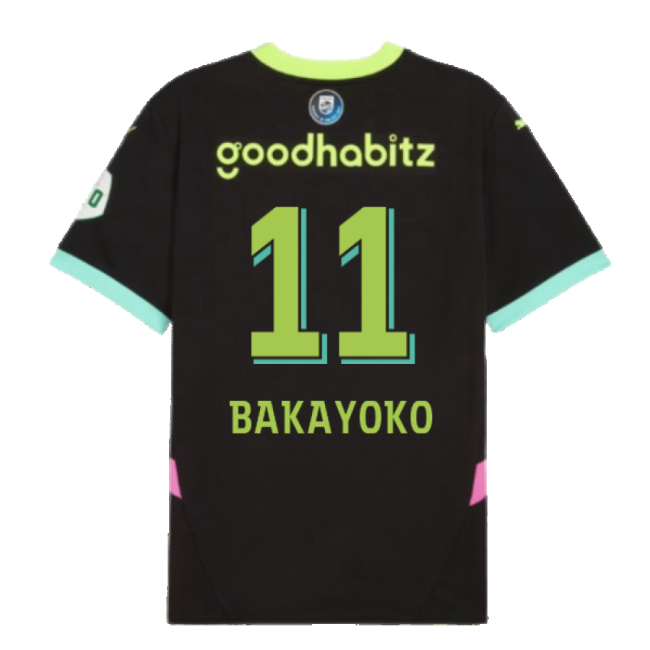 2024-2025 PSV Eindhoven Away Shirt (Bakayoko 11)