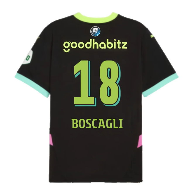 2024-2025 PSV Eindhoven Away Shirt (Boscagli 18)