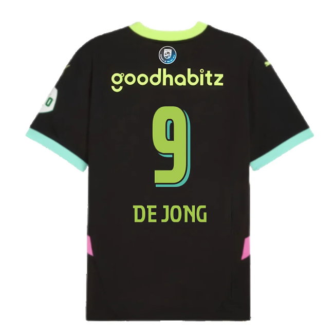 2024-2025 PSV Eindhoven Away Shirt (De Jong 9)