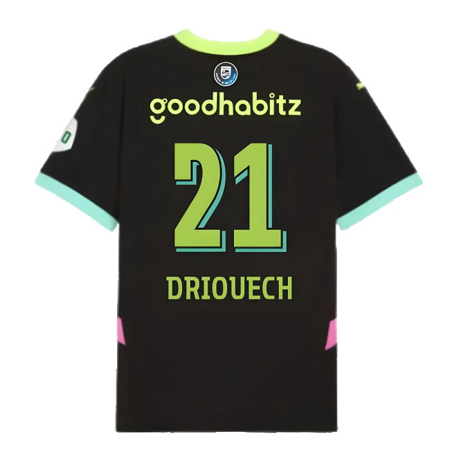 2024-2025 PSV Eindhoven Away Shirt (Driouech 21)