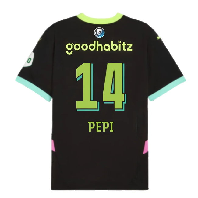 2024-2025 PSV Eindhoven Away Shirt (Pepi 14)