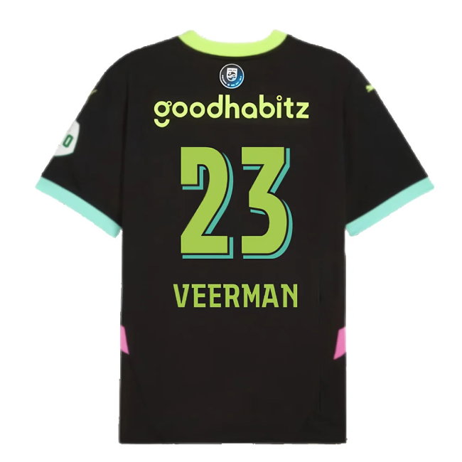 2024-2025 PSV Eindhoven Away Shirt (Veerman 23)