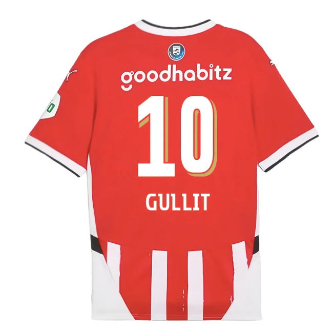 2024-2025 PSV Eindhoven Home Shirt (Gullit 10)