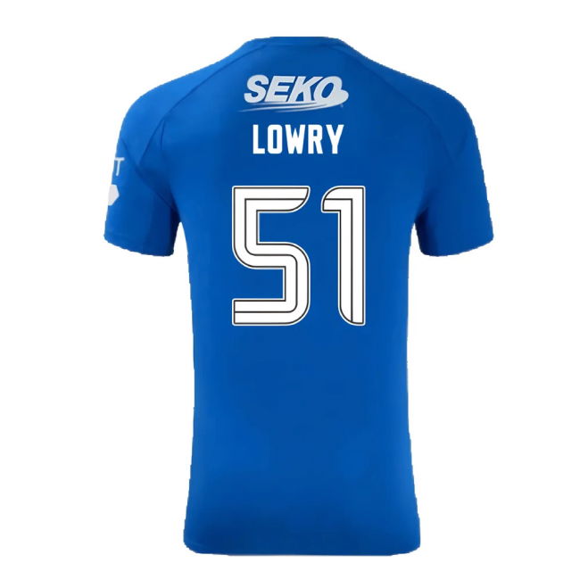 2024-2025 Rangers Authentic Pro Home Shirt (Lowry 51)