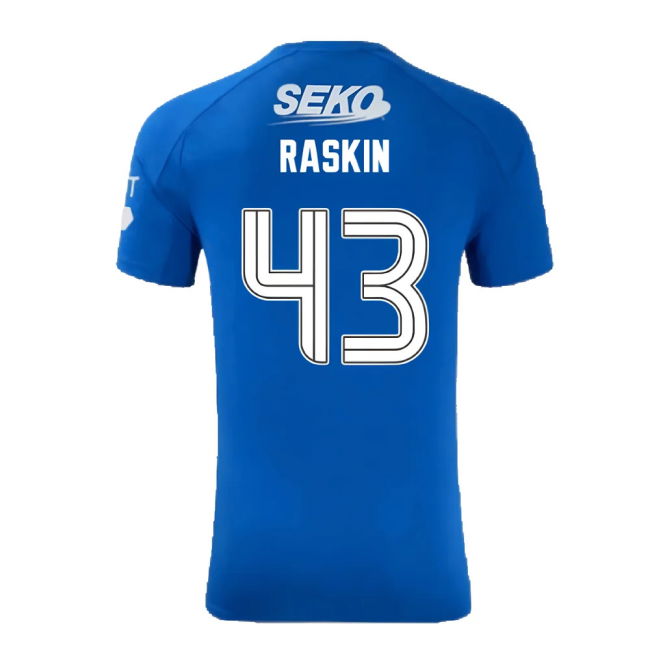 2024-2025 Rangers Authentic Pro Home Shirt (Raskin 43)