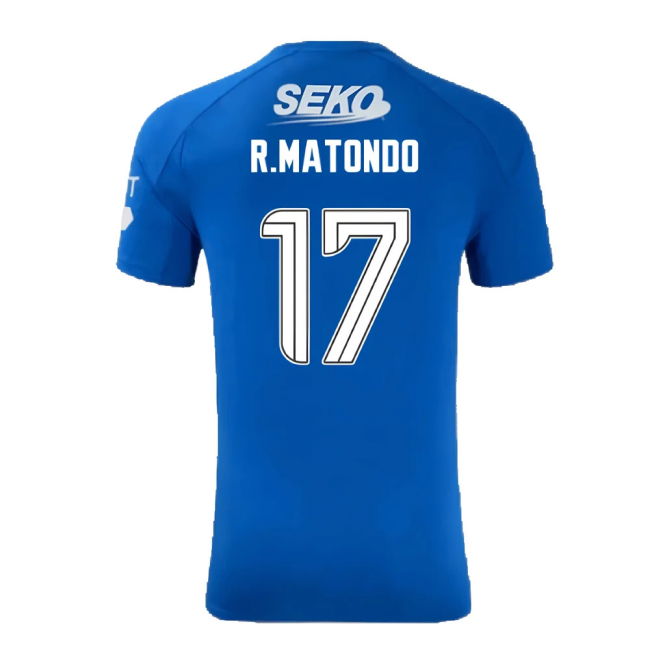 2024-2025 Rangers Authentic Pro Home Shirt (R.Matondo 17)
