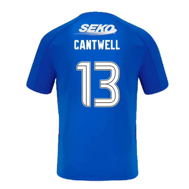 2024-2025 Rangers Home Shirt (Cantwell 13)