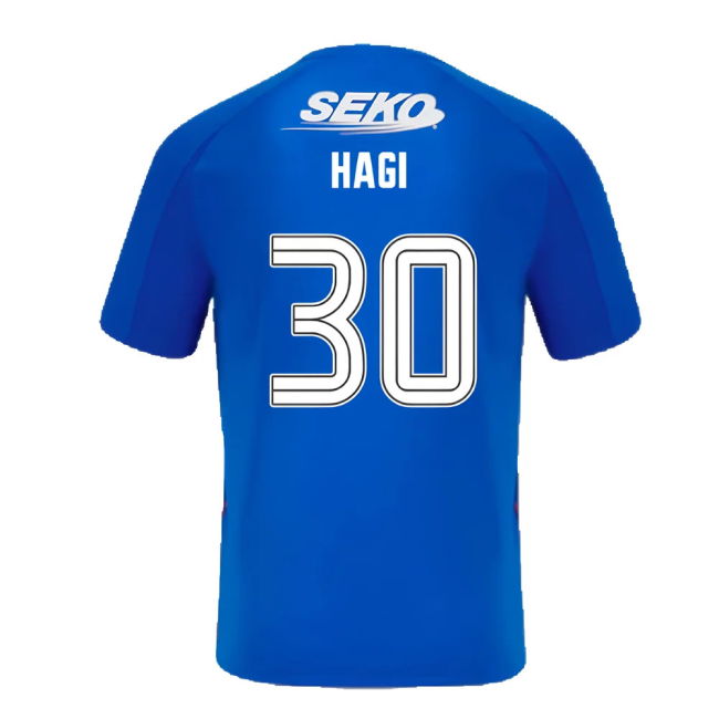 2024-2025 Rangers Home Shirt (Hagi 30)
