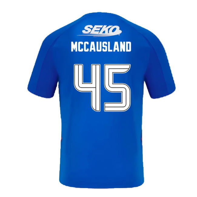 2024-2025 Rangers Home Shirt (McCausland 45)