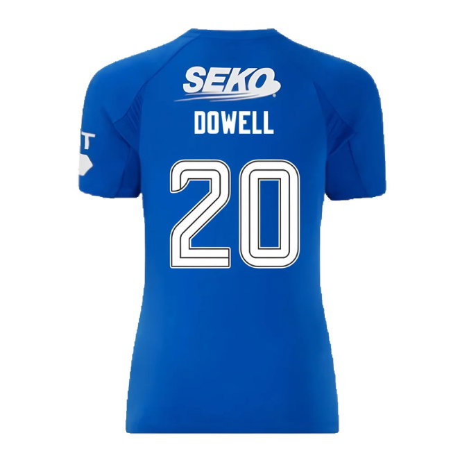 2024-2025 Rangers Home Shirt (Womens) (Dowell 20)