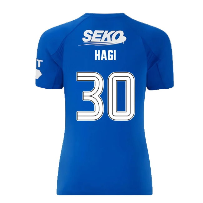 2024-2025 Rangers Home Shirt (Womens) (Hagi 30)