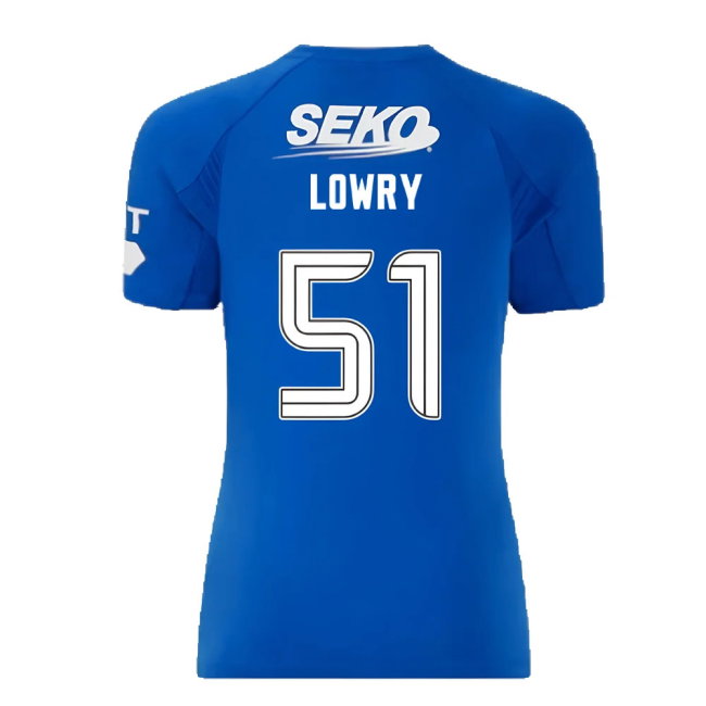 2024-2025 Rangers Home Shirt (Womens) (Lowry 51)