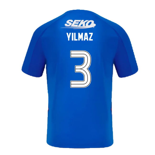 2024-2025 Rangers Home Shirt (Yilmaz 3)