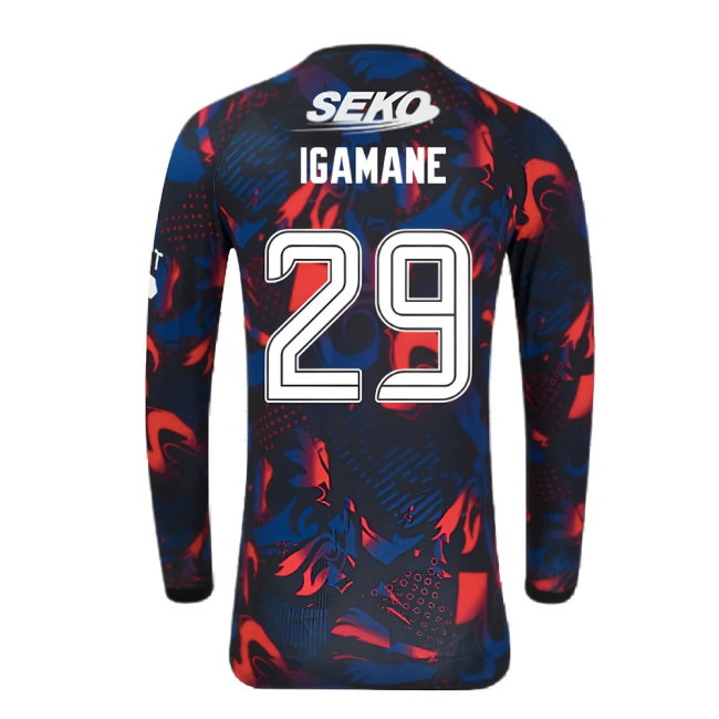 2024-2025 Rangers Long Sleeve Third Shirt (Igamane 29)