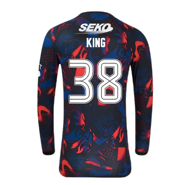 2024-2025 Rangers Long Sleeve Third Shirt (King 38)