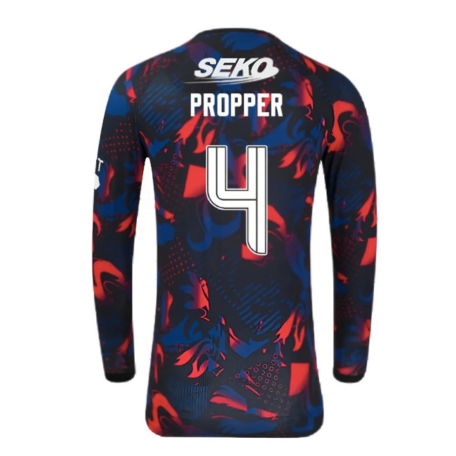 2024-2025 Rangers Long Sleeve Third Shirt (Propper 4)