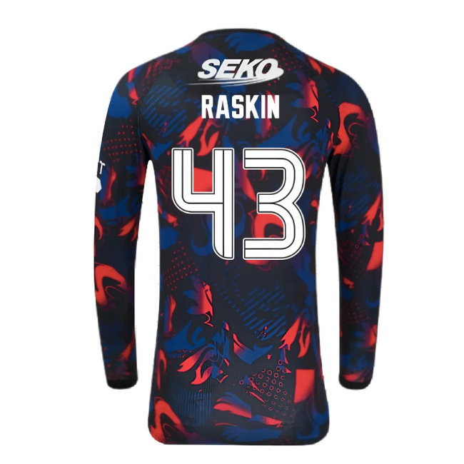 2024-2025 Rangers Long Sleeve Third Shirt (Raskin 43)