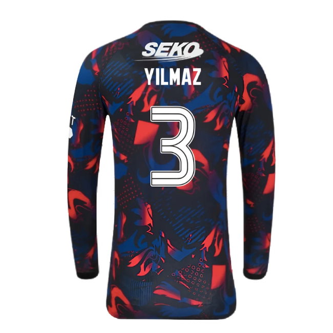 2024-2025 Rangers Long Sleeve Third Shirt (Yilmaz 3)