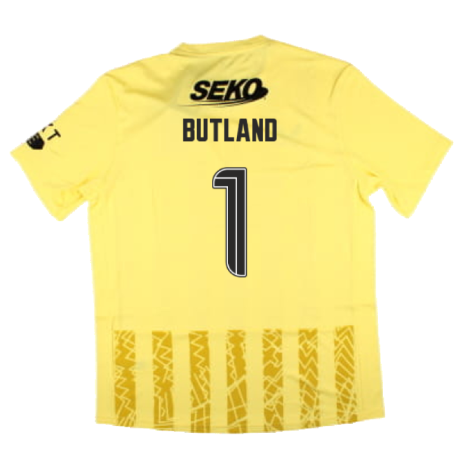 2024-2025 Rangers Third Goalkeeper Shirt (Yellow) (Butland 1)