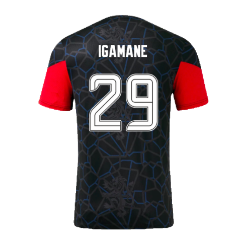 2024-2025 Rangers Third Matchday Tee (Black) (Igamane 29)