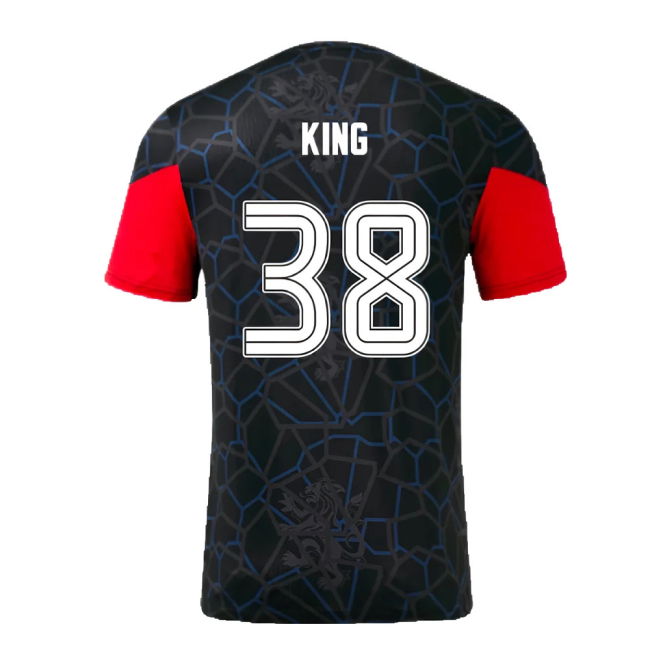 2024-2025 Rangers Third Matchday Tee (Black) (King 38)