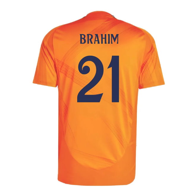 2024-2025 Real Madrid Authentic Away Shirt (Brahim 21)