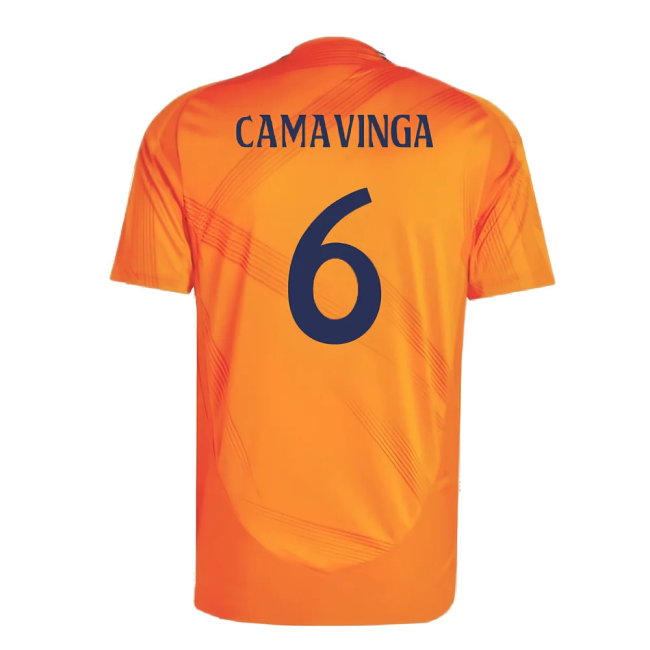 2024-2025 Real Madrid Authentic Away Shirt (Camavinga 6)