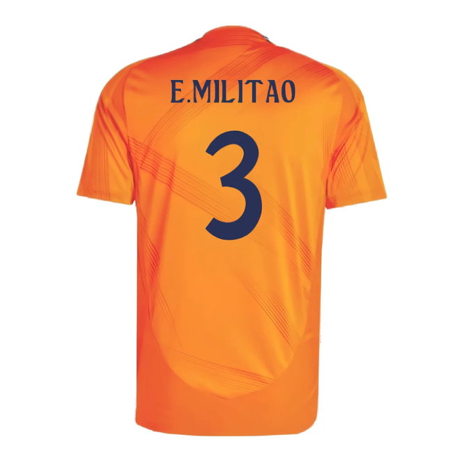 2024-2025 Real Madrid Authentic Away Shirt (E.Militao 3)