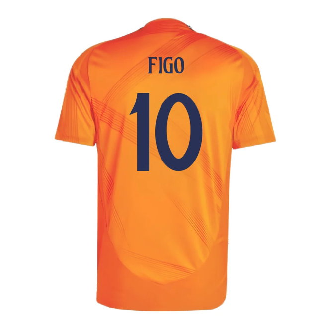 2024-2025 Real Madrid Authentic Away Shirt (Figo 10)