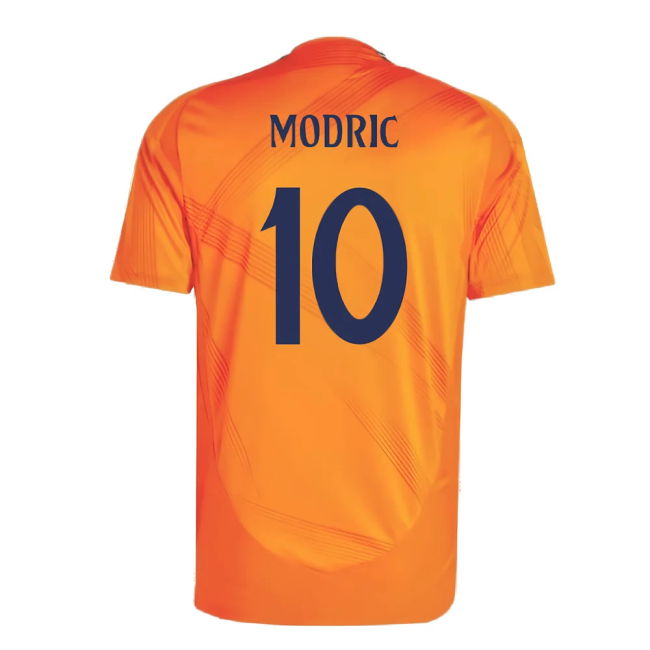 2024-2025 Real Madrid Authentic Away Shirt (Modric 10)