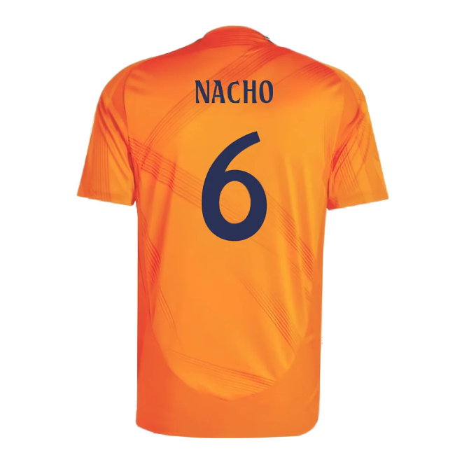 2024-2025 Real Madrid Authentic Away Shirt (Nacho 6)