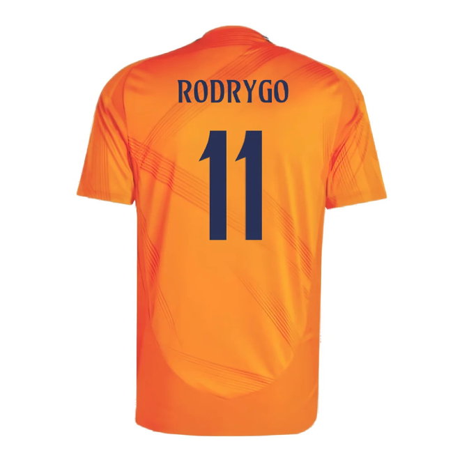 2024-2025 Real Madrid Authentic Away Shirt (Rodrygo 11)